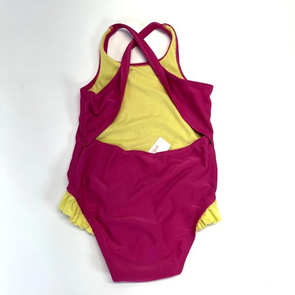 CAT & JACK TROPICAL SWIMSUITS SIZE 2T - Picture 3 of 3